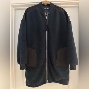 Holden  Black and Navy Fleece 3/4 Jacket